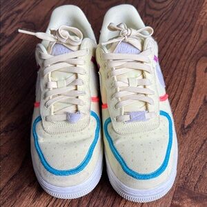 Nike Air Force 1 ’07 SE “Pastel Stitch / Multi-Swoosh